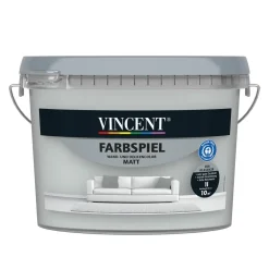 Vincent Wandfarbe Farbspiel Stein matt 1 L