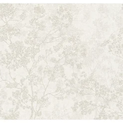 Vliestapete New Walls 10,5 x 0,53 m Äste creme/taupe