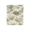 Vliestapete 10,05x0,53 m Palme grün