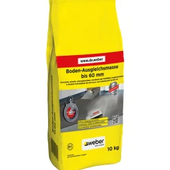 Weber  Bodenausgleichsmasse bis 60 mm 10 kg
