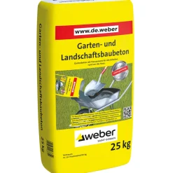 Weber  Garten und Landschaftsbaubeton 25 kg