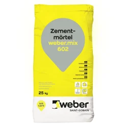 Weber  mix 602 Zementmörtel 25 kg