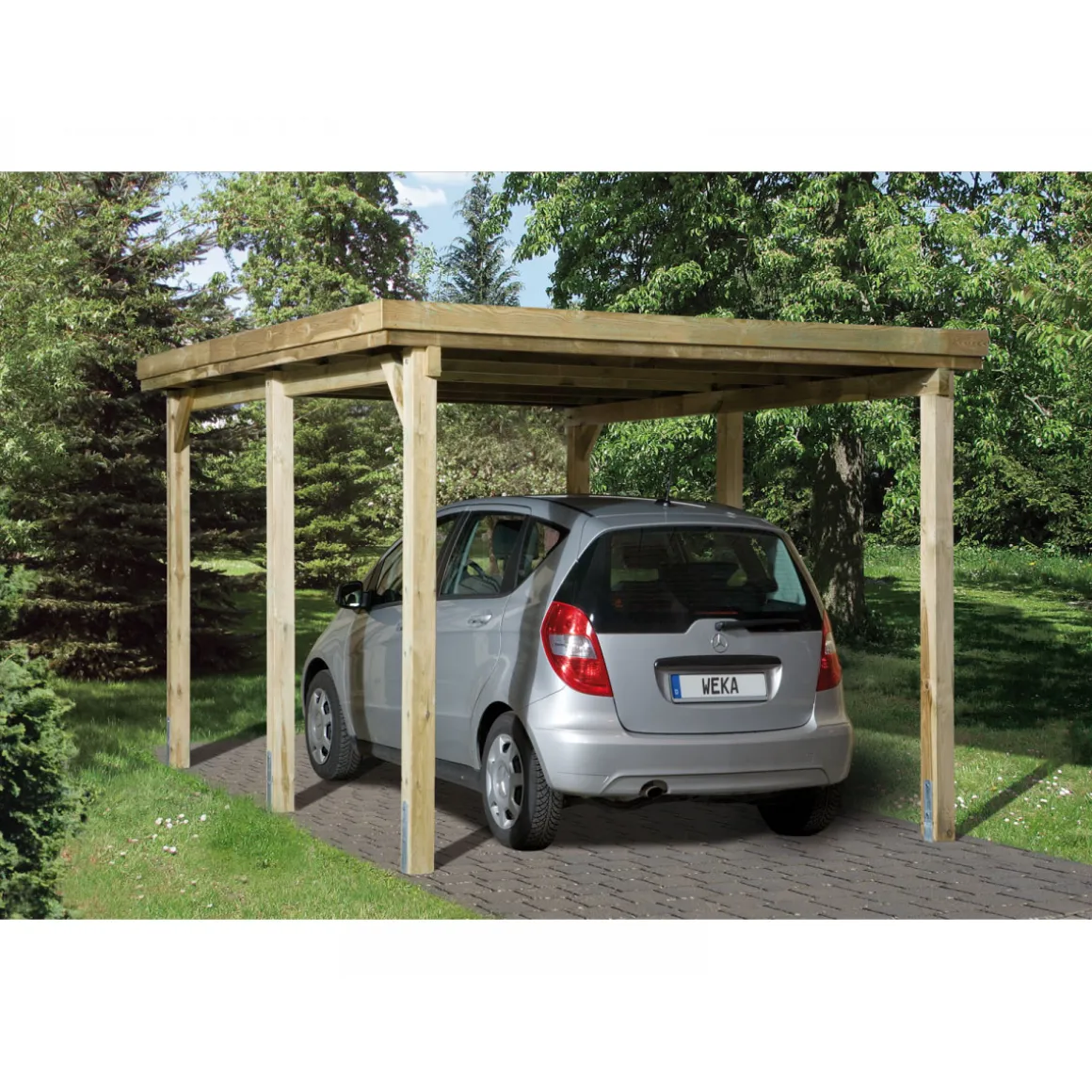 Weka Carport 617 Größe 1 322 cm