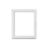 Wohnraumfenster Q 71 Premium Serie 3-Fach Verglasung 75 x 50 weiß DL