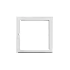 Wohnraumfenster Q 71 Premium Serie 3-Fach Verglasung90 x 135 weiß DR