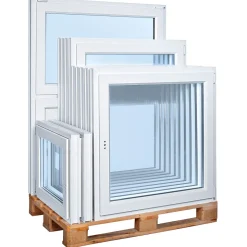 Wohnraumfenster Q 71 Premium Serie 3-Fach Verglasung 75 x 120 weiß DR