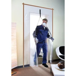 Wolfcraft  Staubschutztür 1250 mm 3- teilig