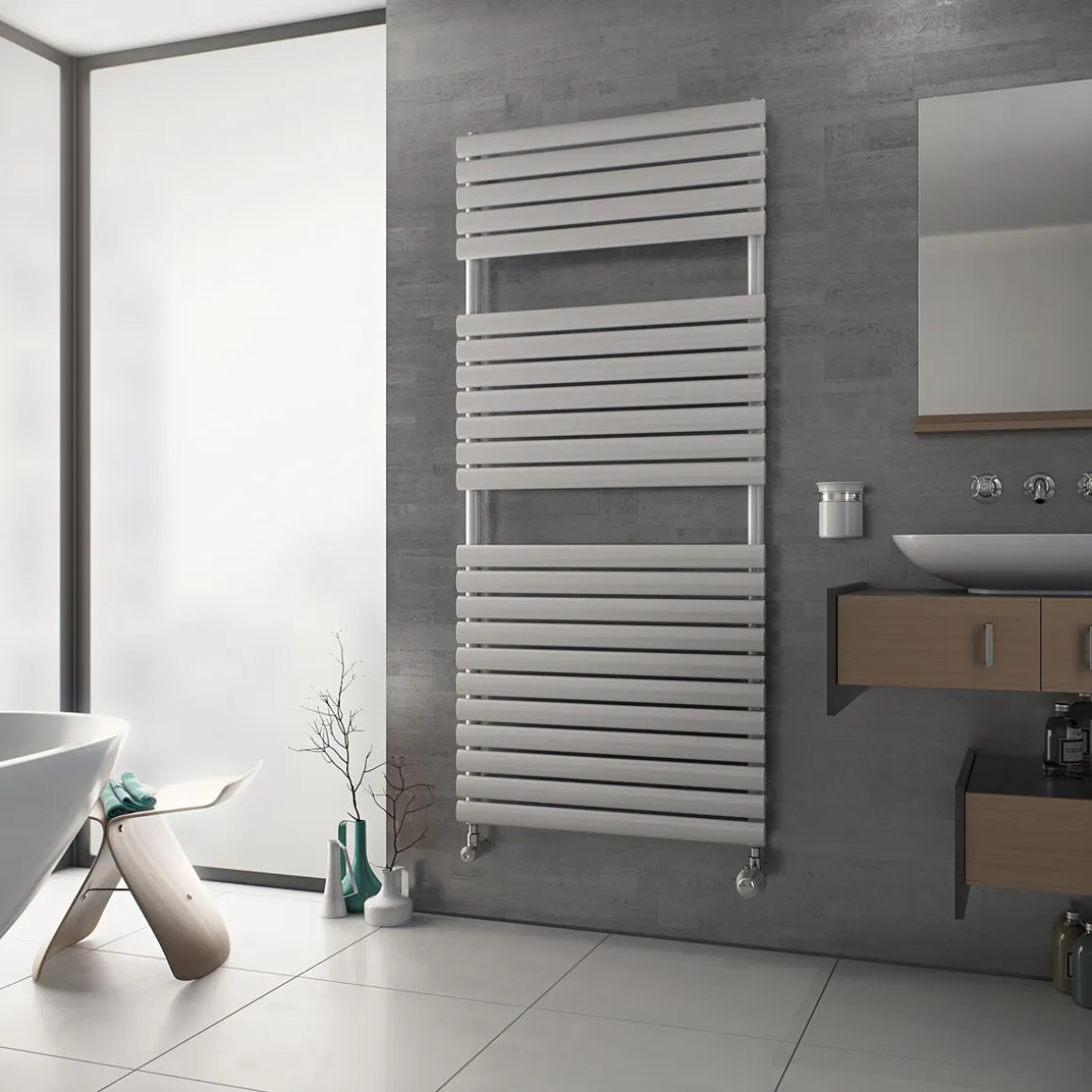 Ximax Badheizkörper Nestor 1802 x 600 mm 1078 Watt Weiß