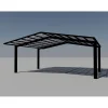 Ximax Carport Alu Linea 110 M Schwarz