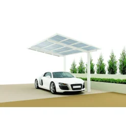 Ximax Carport Alu Linea 80 Winterweiss