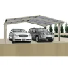 Ximax Carport Alu Linea 80 M Edelstahl-Look