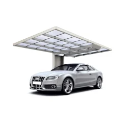 Ximax Carport Alu Neo 90 Typ 2850 Edelstahl-Look