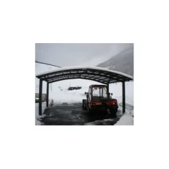 Ximax Carport Alu Portoforte 110 M-Ausführung Mattbraun