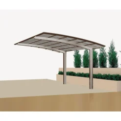 Ximax Carport Alu Portoforte 110 Edelstahl-LookSL