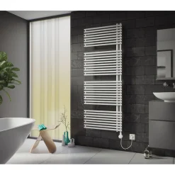 Ximax  Elektrischer Handtuchwärmer Helene 1567 x 500 mm 600 Watt Typ 5 Weiß