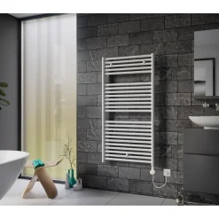 Ximax  Elektrischer Handtuchwärmer Lux 1194 x 600 mm 600 Watt Typ 5 Weiß