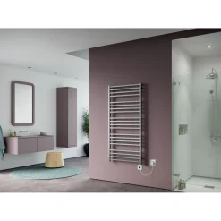 Ximax  Elektrischer Handtuchwärmer C4 1260 x 600 mm 600 Watt Typ 7 Chrom