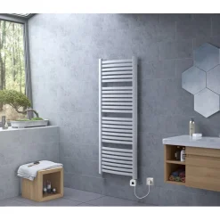 Ximax Elektrischer Handtuchwärmer K4 1395 x 580 mm 600 Watt Typ 7 Weiß