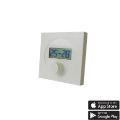 Ximax  Heizkörper Zubehör Funk-Thermostat Steuerung für Infrarotheizungen Weiß