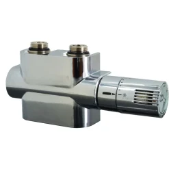 Ximax  Heizkörper Zubehör Mittenanschlussgarnitur Multiblock-Set Universal Chrom