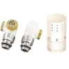 Ximax  Heizkörper Zubehör Thermostatset Winkelform Typ SX Winkeleck 16 mm Weiß