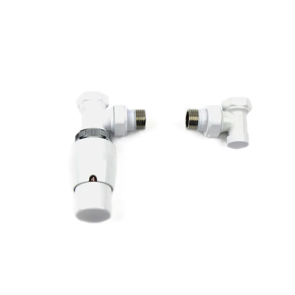 Ximax Heizkörper Zubehör Thermostatset Elegant Eck-Ausführung 16 mm Anthrazit