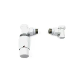 Ximax  Heizkörper Zubehör Thermostatset Elegant Durchgangs-Ausführung 15 mm Anthrazit