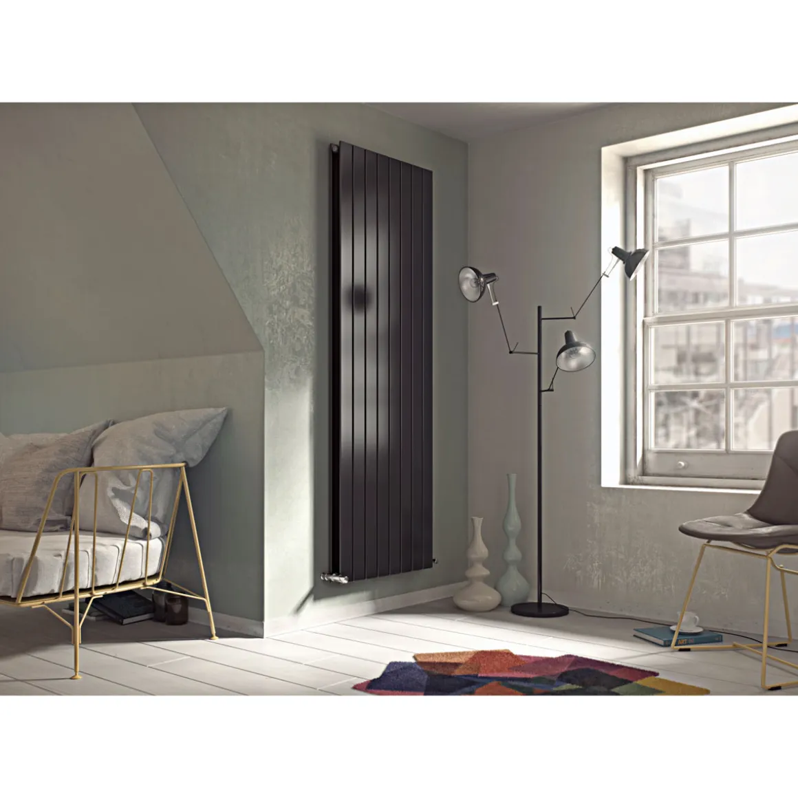 Ximax Raumheizkörper P1 Duplex 1800 x 595 mm 1576 Watt Anthrazit