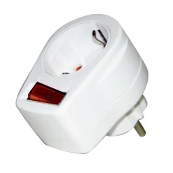 Zwischenstecker mit Ausschalter